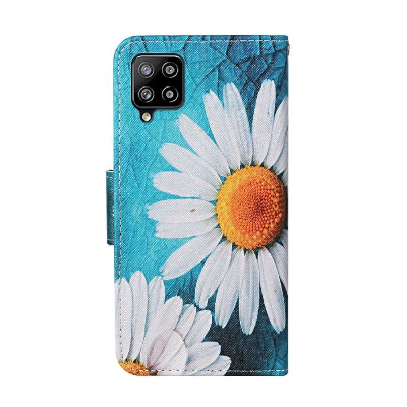 Folio-fodral För Samsung Galaxy A22 4G Daisy