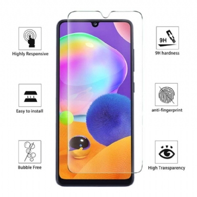 Följe + Skyddsfilm Av Härdat Glas För Samsung Galaxy A31