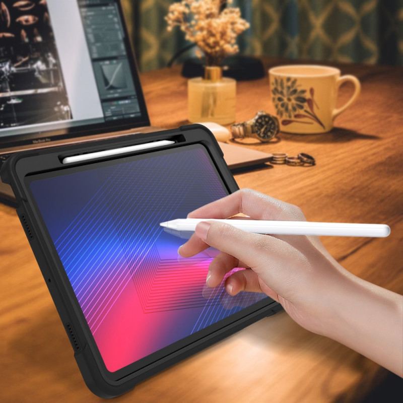 Skal iPad Pro 13 (2024) Förstärkt Med Pennhållare