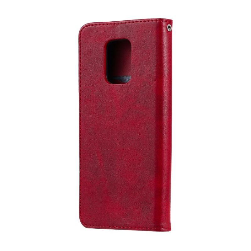 Fodral För Xiaomi Redmi Note 9S / Redmi Note 9 Pro Hemming Blixtlåsficka