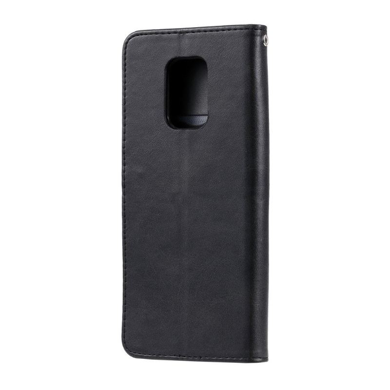 Fodral För Xiaomi Redmi Note 9S / Redmi Note 9 Pro Hemming Blixtlåsficka