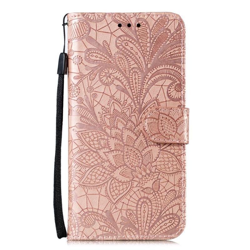 Fodral För Xiaomi Redmi Note 9S / Redmi Note 9 Pro Hemming Blomspets