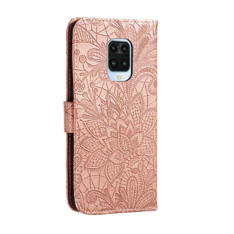 Fodral För Xiaomi Redmi Note 9S / Redmi Note 9 Pro Hemming Blomspets