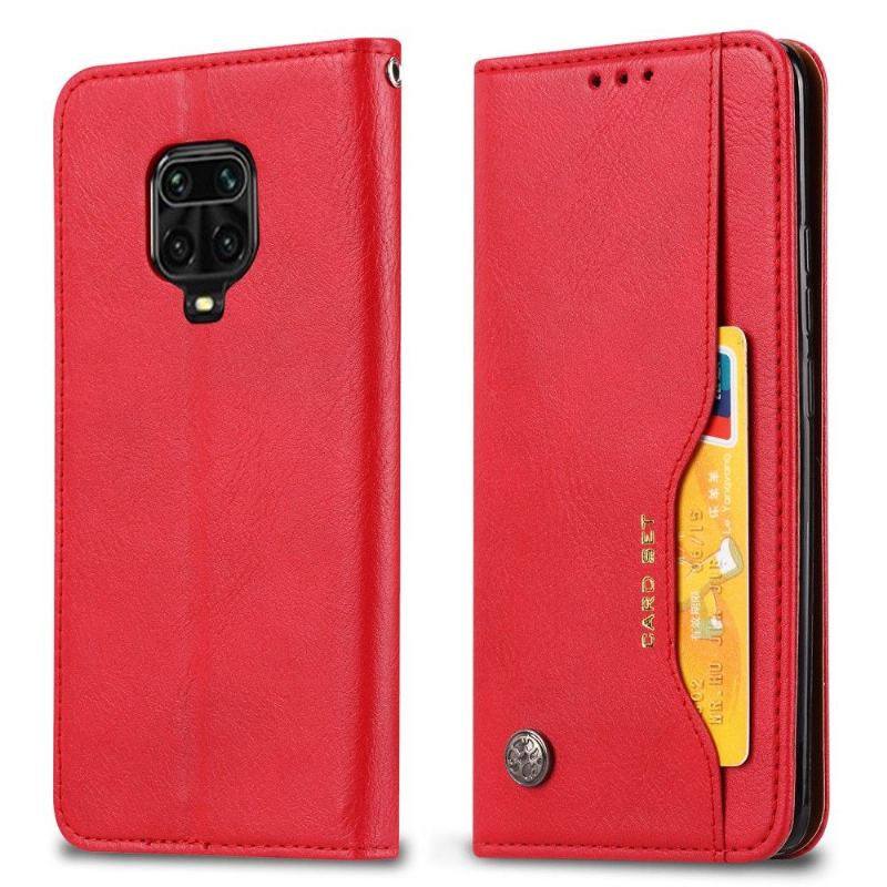 Fodral För Xiaomi Redmi Note 9S / Redmi Note 9 Pro Korthållare Stativväska