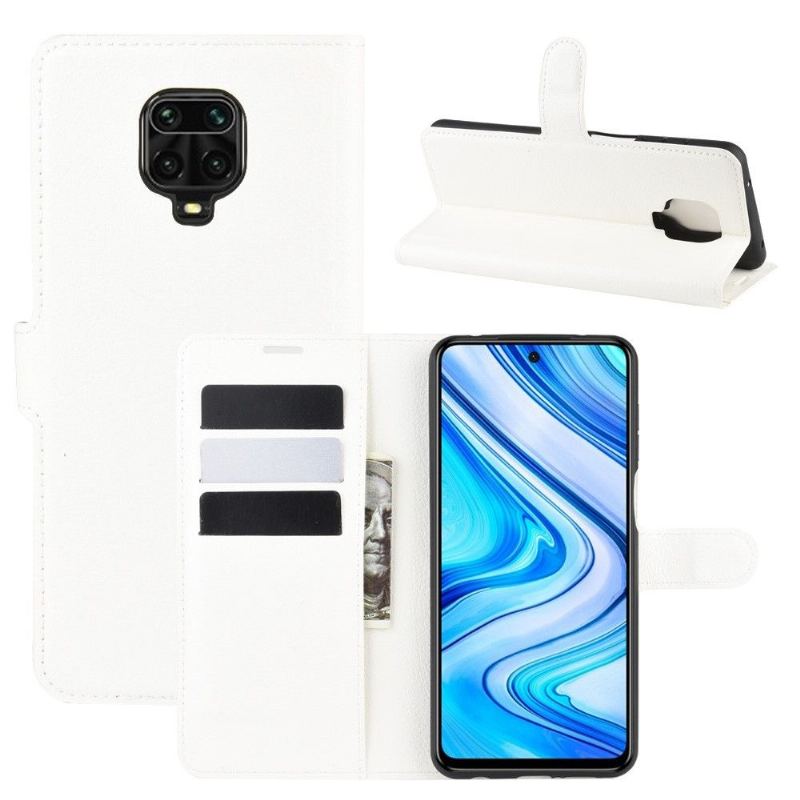 Fodral För Xiaomi Redmi Note 9S / Redmi Note 9 Pro Plånboksfodral Läderstil