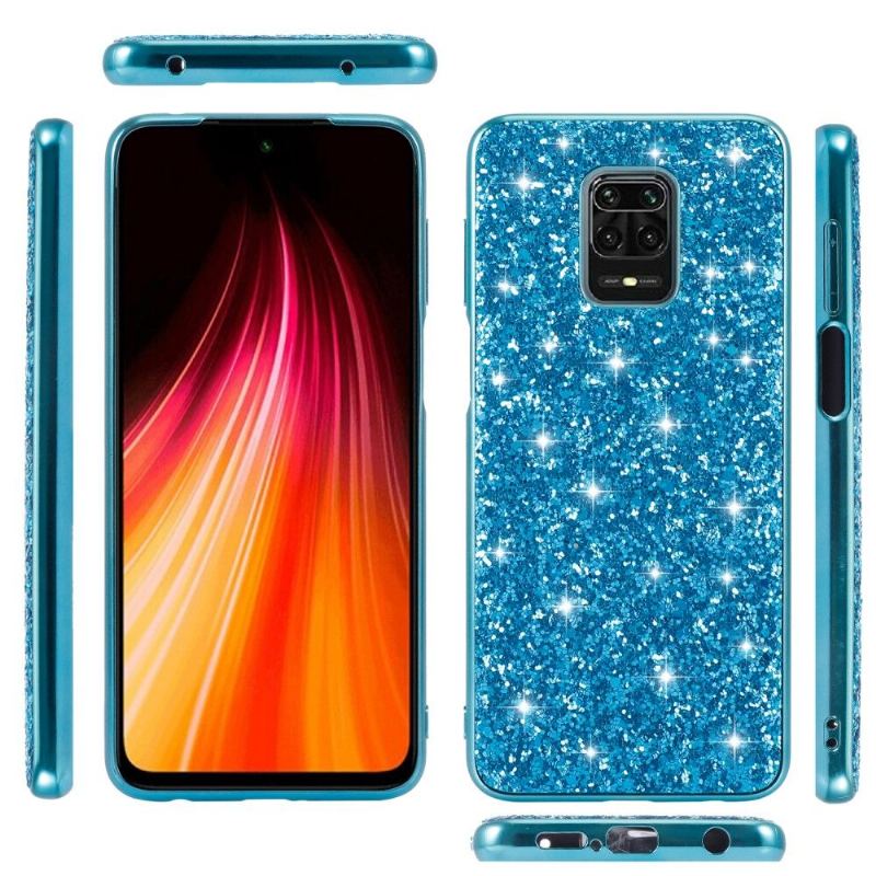 Skal För Xiaomi Redmi Note 9S / Redmi Note 9 Pro Glamour Rhinestone Paljetter