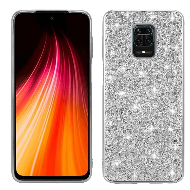 Skal För Xiaomi Redmi Note 9S / Redmi Note 9 Pro Glamour Rhinestone Paljetter