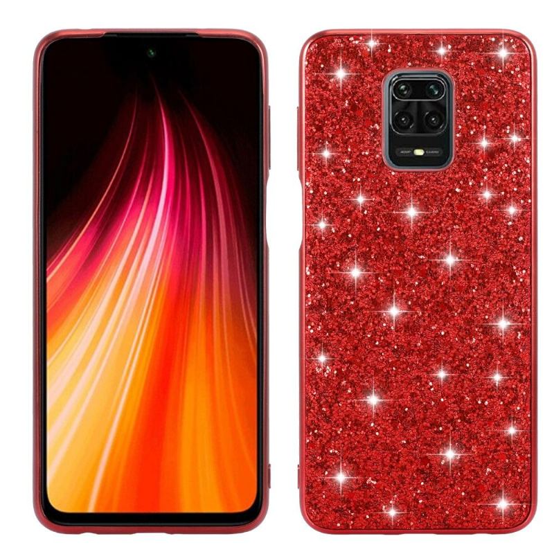 Skal För Xiaomi Redmi Note 9S / Redmi Note 9 Pro Glamour Rhinestone Paljetter