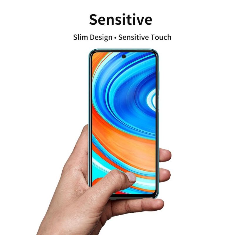 Xiaomi Redmi Note 9 Pro Härdat Glasfilmer (2 Delar)