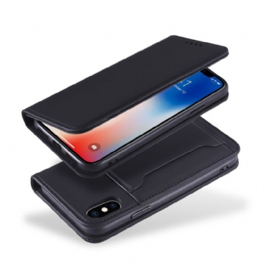 Fodral Case För iPhone X / XS Fallskydd Folio-fodral Soft Touch