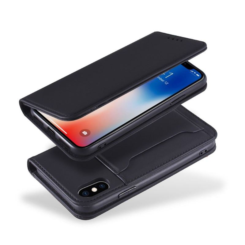 Fodral Case För iPhone X / XS Fallskydd Folio-fodral Soft Touch