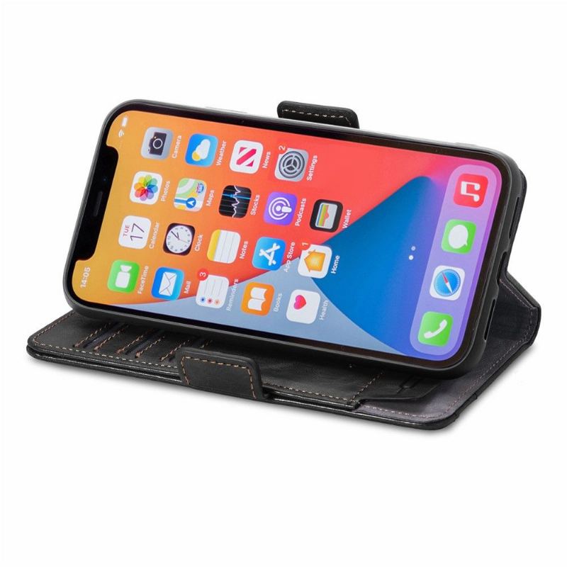 Fodral För iPhone X / XS Folio-fodral Flip Business