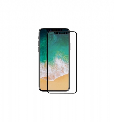 iPhone X / Xs Full Size Skärmskydd I Härdat Glas - Svart