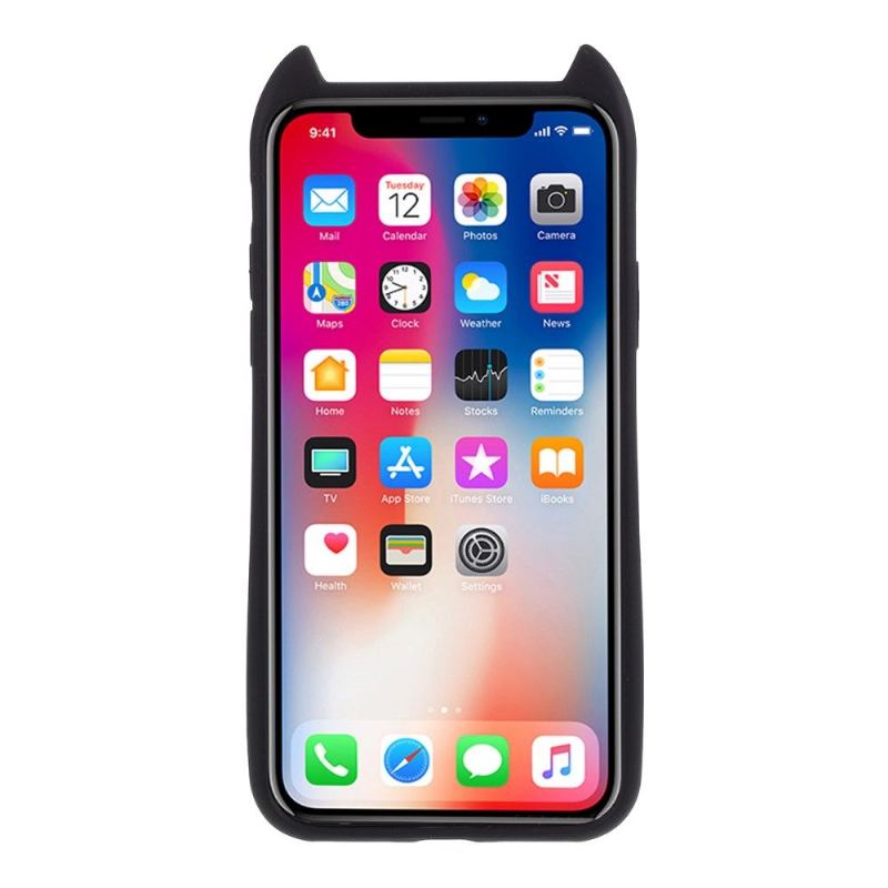 Skal För iPhone X / XS Bedrijf Silikon Bonny-serien