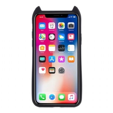 Skal För iPhone X / XS Bedrijf Silikon Bonny-serien