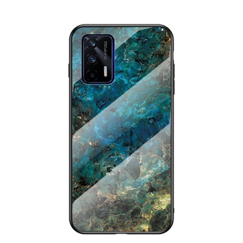 Mobilskal För Realme GT 5G Ocean Marble Glass Back