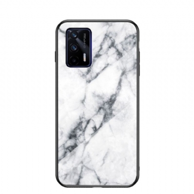 Skal För Realme GT 5G Bedrijf Celine Marble Glass Back