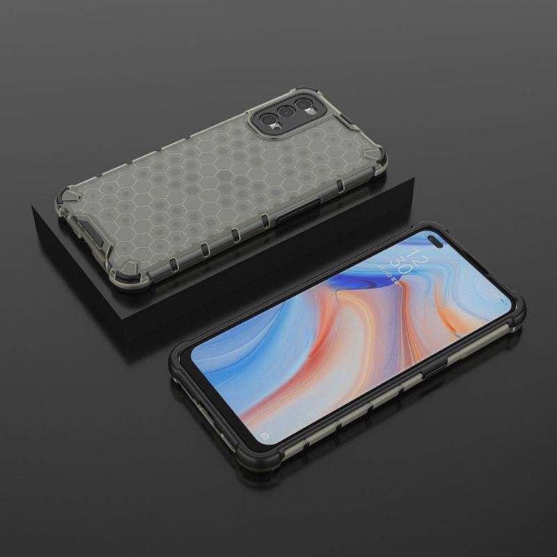 Skal För Oppo Reno 4 5G Honeycomb Design