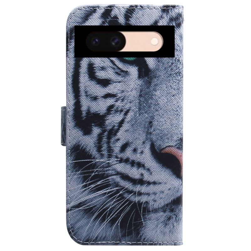 Fodral Google Pixel 8a White Tiger