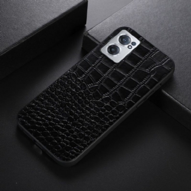 Skal För OnePlus Nord CE 2 5G Colette Croc Effect Läder