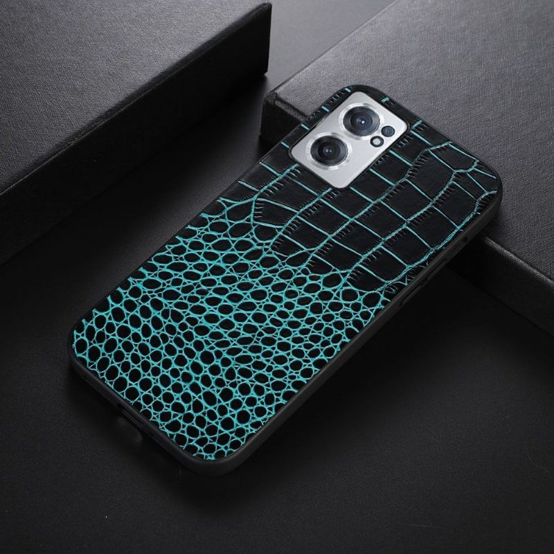 Skal För OnePlus Nord CE 2 5G Colette Croc Effect Läder