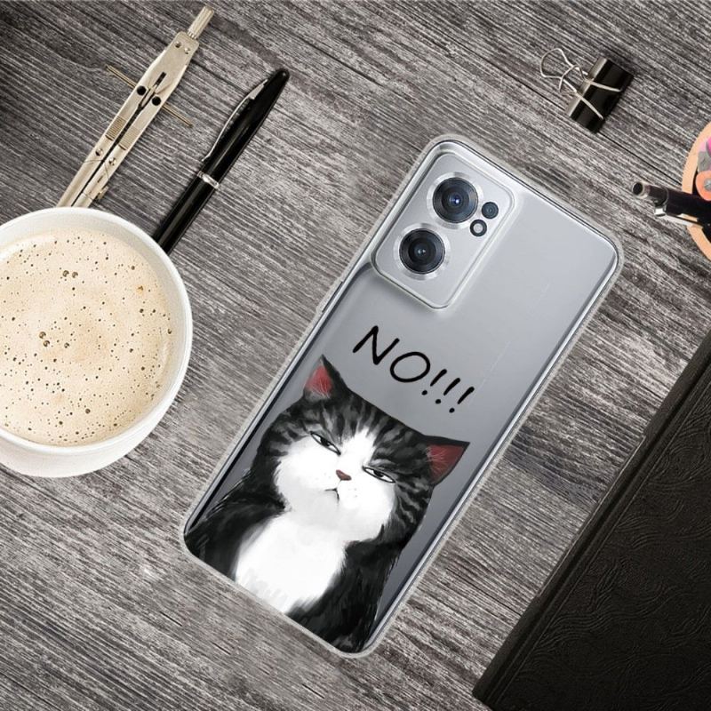 Skal För OnePlus Nord CE 2 5G Nej!!! Katt