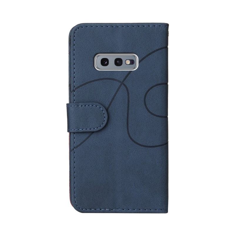 Fodral För Samsung Galaxy S10e Bicolor Konstnärlig