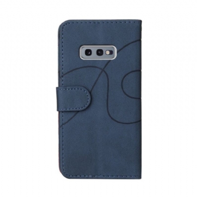 Fodral För Samsung Galaxy S10e Bicolor Konstnärlig