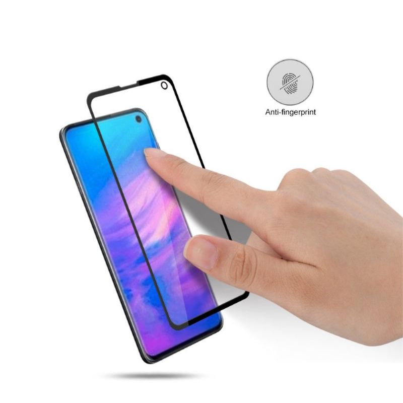 Samsung Galaxy S10E - Skärmskydd I Härdat Glas I Full Storlek - Svart