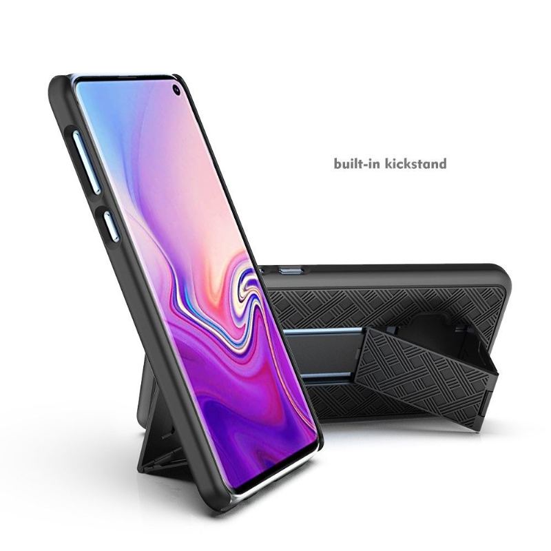 Skal För Samsung Galaxy S10e Hemming Integral Med Bältesklämma