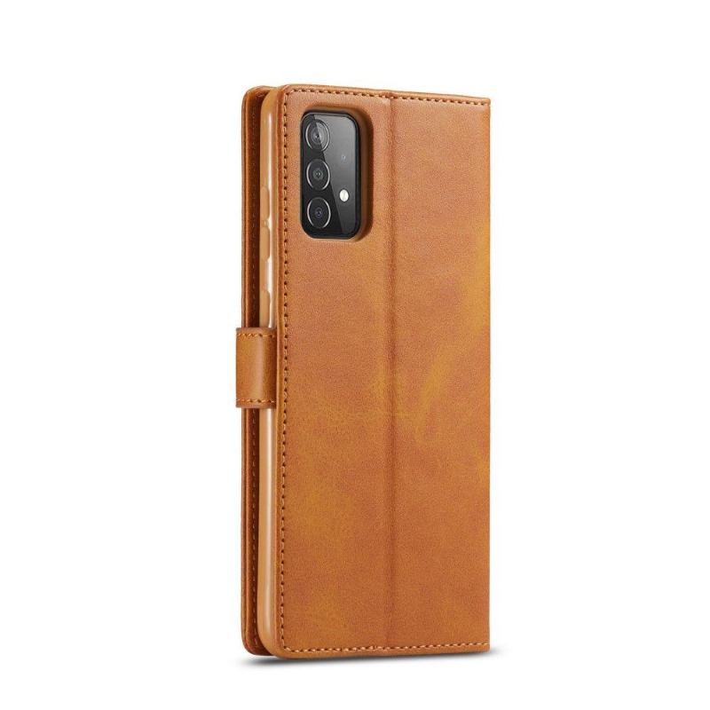 Fodral Case För Samsung Galaxy A52 5G / A52 4G / A52s 5G Fallskydd Folio-fodral Lädereffekt Lc.imeeke