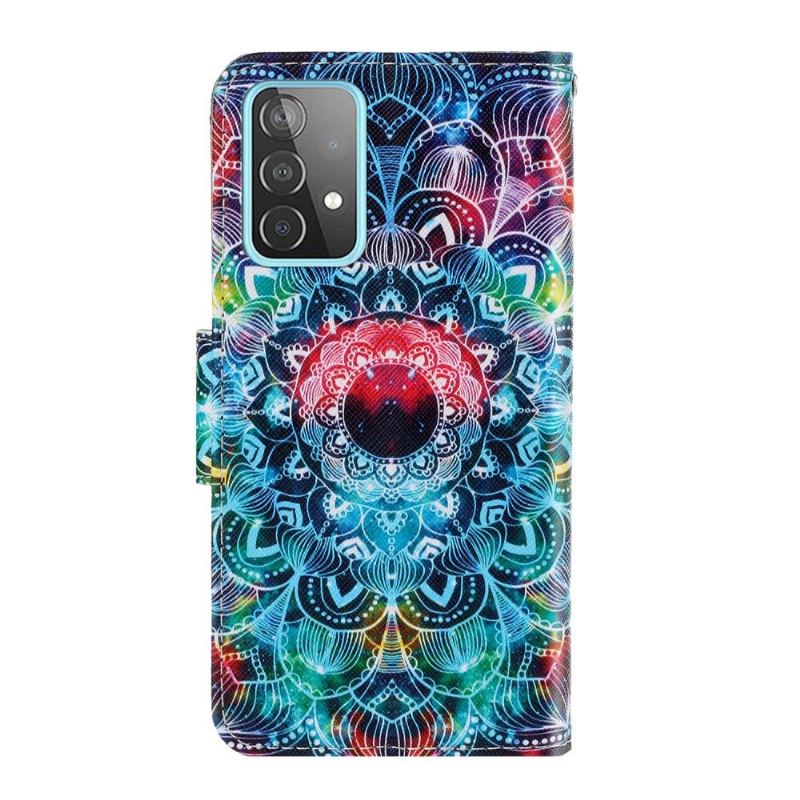 Fodral För Samsung Galaxy A52 5G / A52 4G / A52s 5G Färgglad Mandala