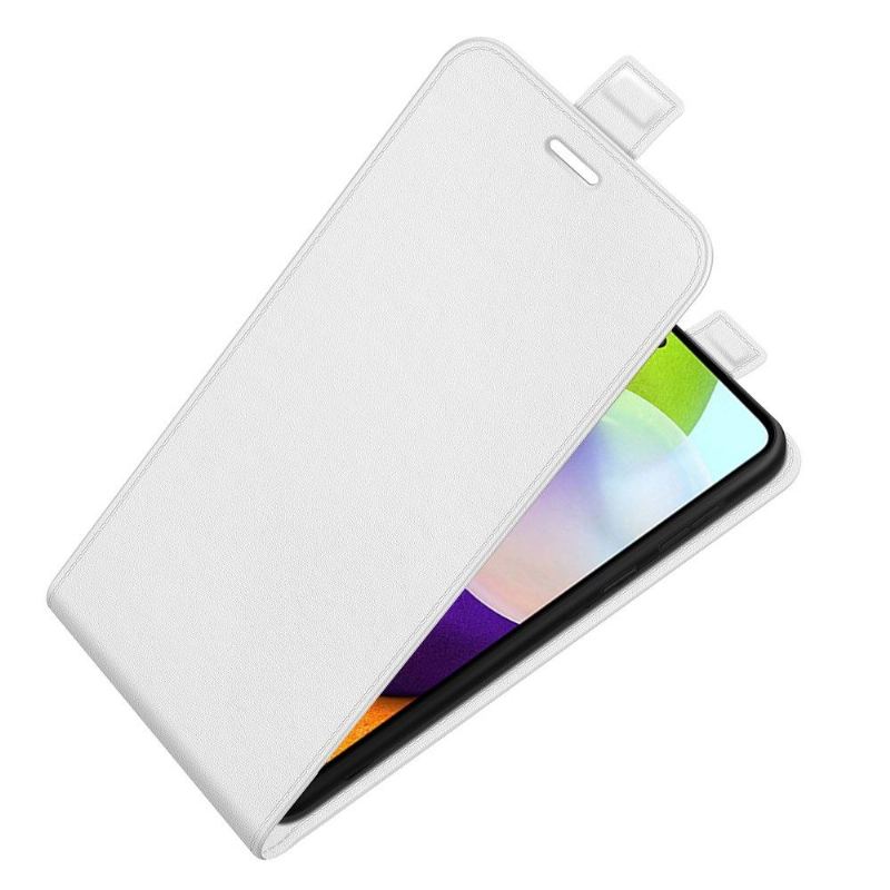 Fodral För Samsung Galaxy A52 5G / A52 4G / A52s 5G Hemming Folio-fodral Vertikalt Konstläder