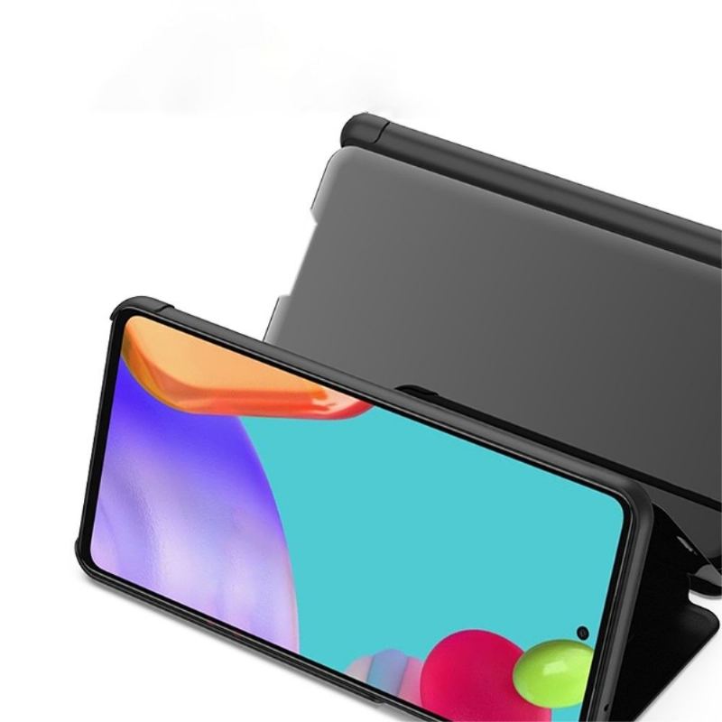 Skal För Samsung Galaxy A52 5G / A52 4G / A52s 5G Folio-fodral Spegeleffekt