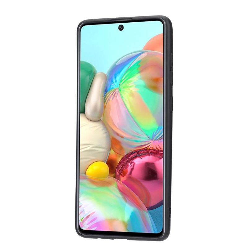 Skal För Samsung Galaxy A52 5G / A52 4G / A52s 5G Plånboksfodral Lädereffekt