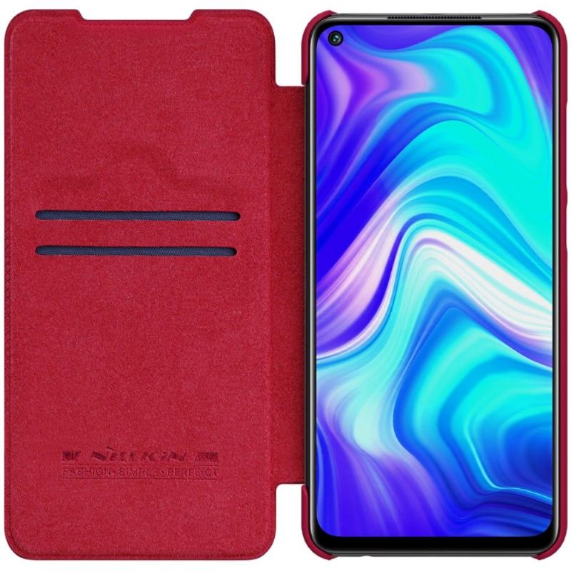 Fodral För Xiaomi Redmi Note 9 Nillkin Qin Konstläder