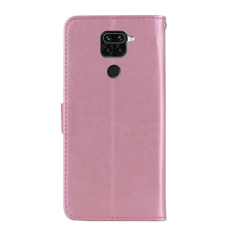 Folio-fodral För Xiaomi Redmi Note 9 Fallskydd Präglad Uggla