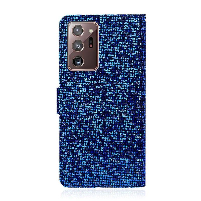 Fodral För Samsung Galaxy Note 20 Ultra Glitterkorthållare