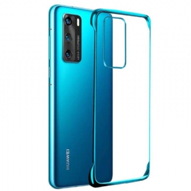 Skal För Huawei P40 Transparent Med Rem