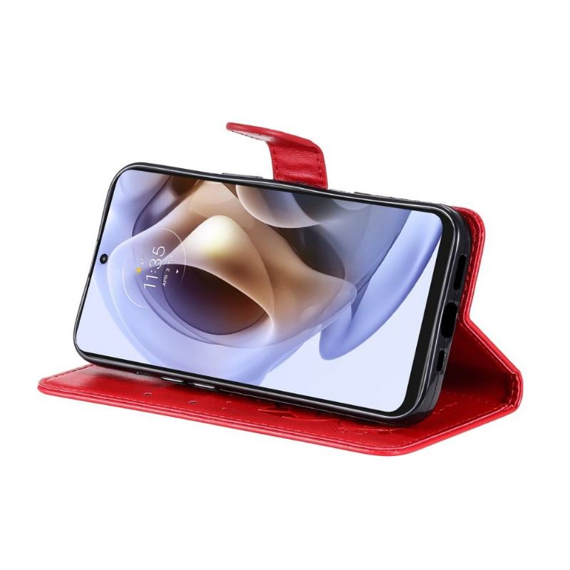 Fodral För Motorola Moto G31 / Moto G41 Bedrijf Illustration Kat