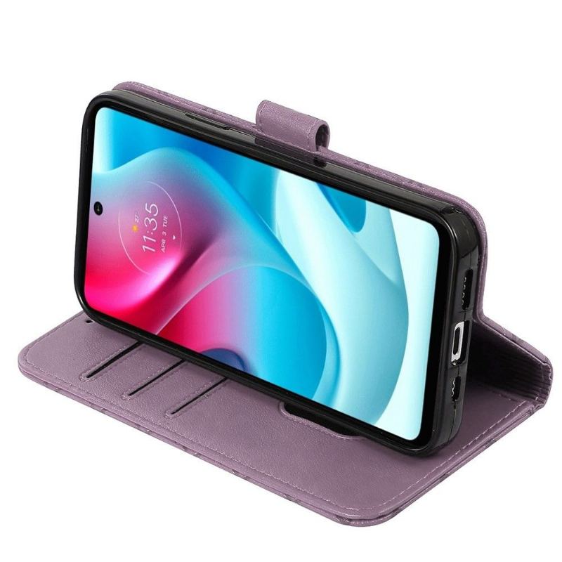 Fodral För Motorola Moto G31 / Moto G41 Folio-fodral Klappgaller