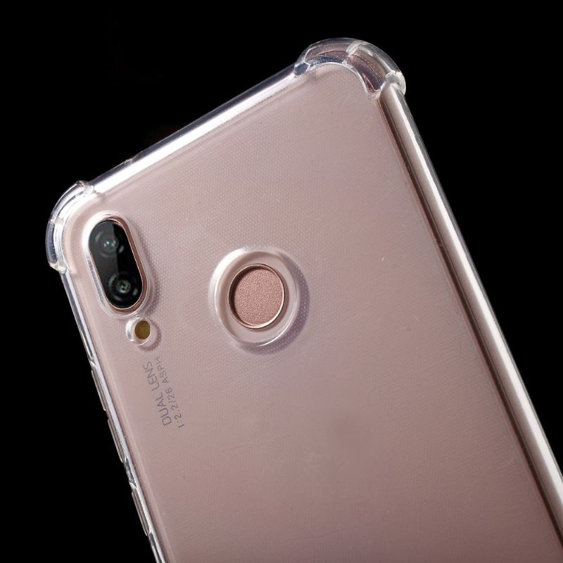 Skal För Huawei P20 Lite Klart Skal Förstärkta Hörn