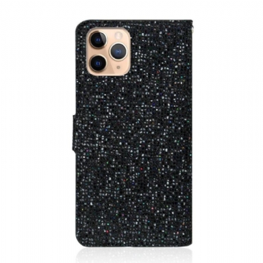 Fodral För iPhone 12 Pro Max Bedrijf Glitterkorthållare