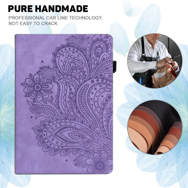 Case Samsung Galaxy Tab S9 Fe Telefonfodral Blommönster