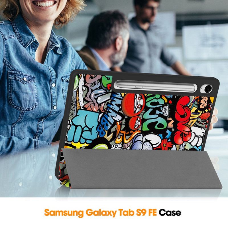 Samsung Galaxy Tab S9 Fe Graffiti Stylus Hållare