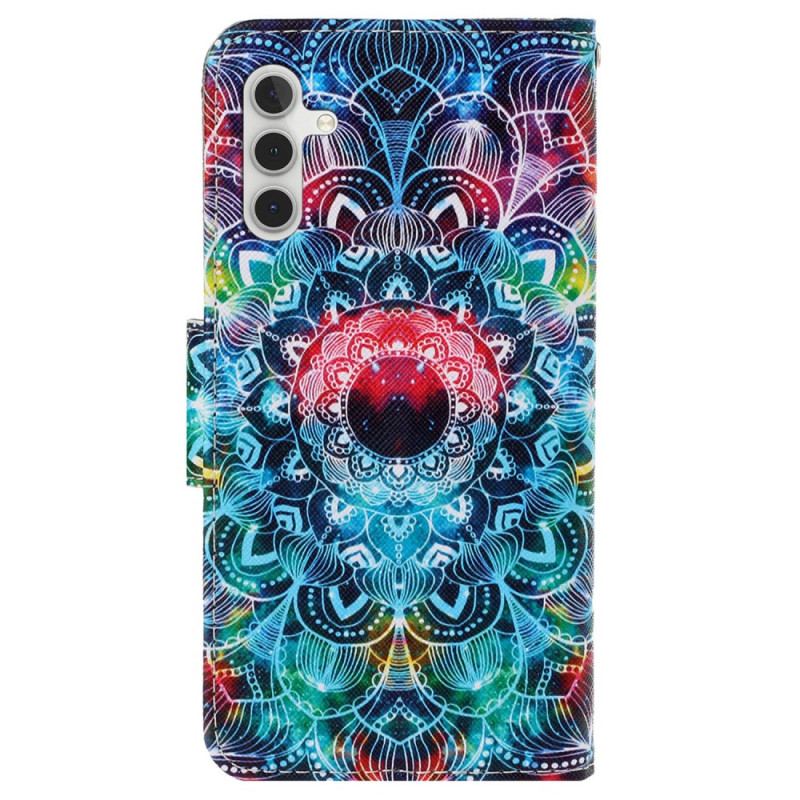 Fodral För Samsung Galaxy S24 Plus 5g Mandala Med Rem