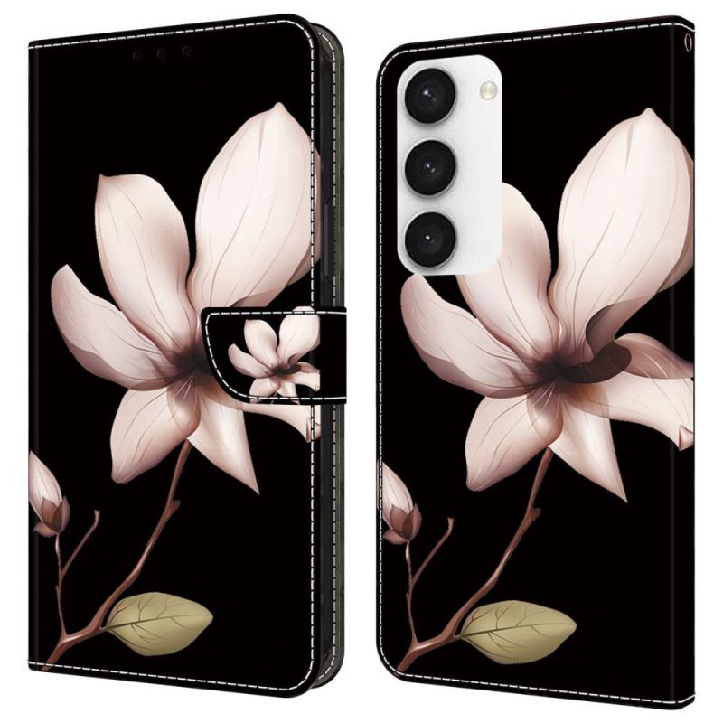 Skyddsfodral Samsung Galaxy S24 Plus 5g Rosa Blomma