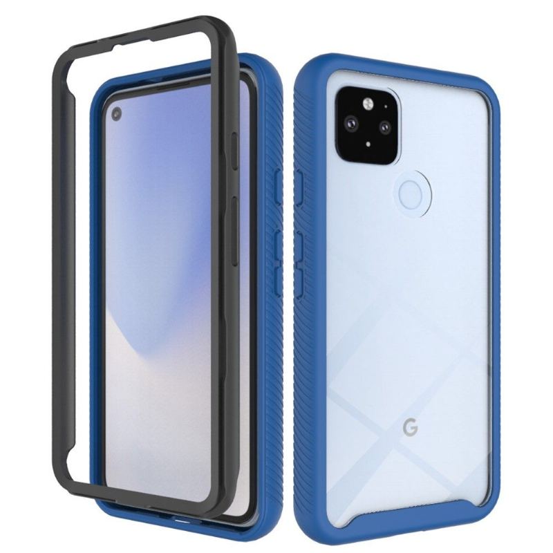 Skal För Google Pixel 4a 5G Hybrid Clear Back Stötsäker