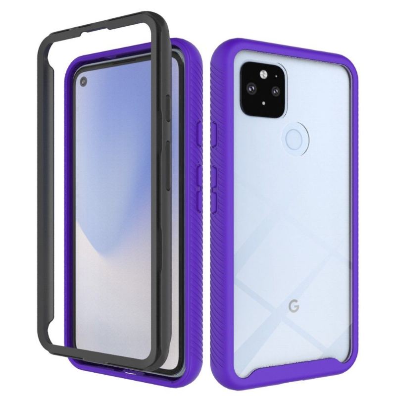 Skal För Google Pixel 4a 5G Hybrid Clear Back Stötsäker