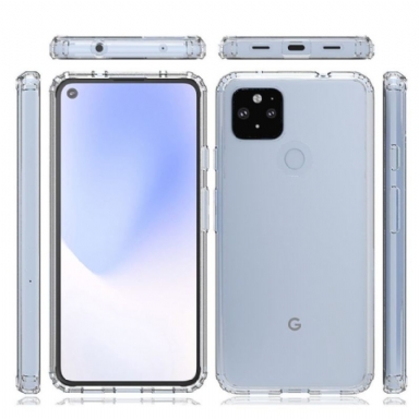 Skal För Google Pixel 4a 5G Skyddsfodral Transparent